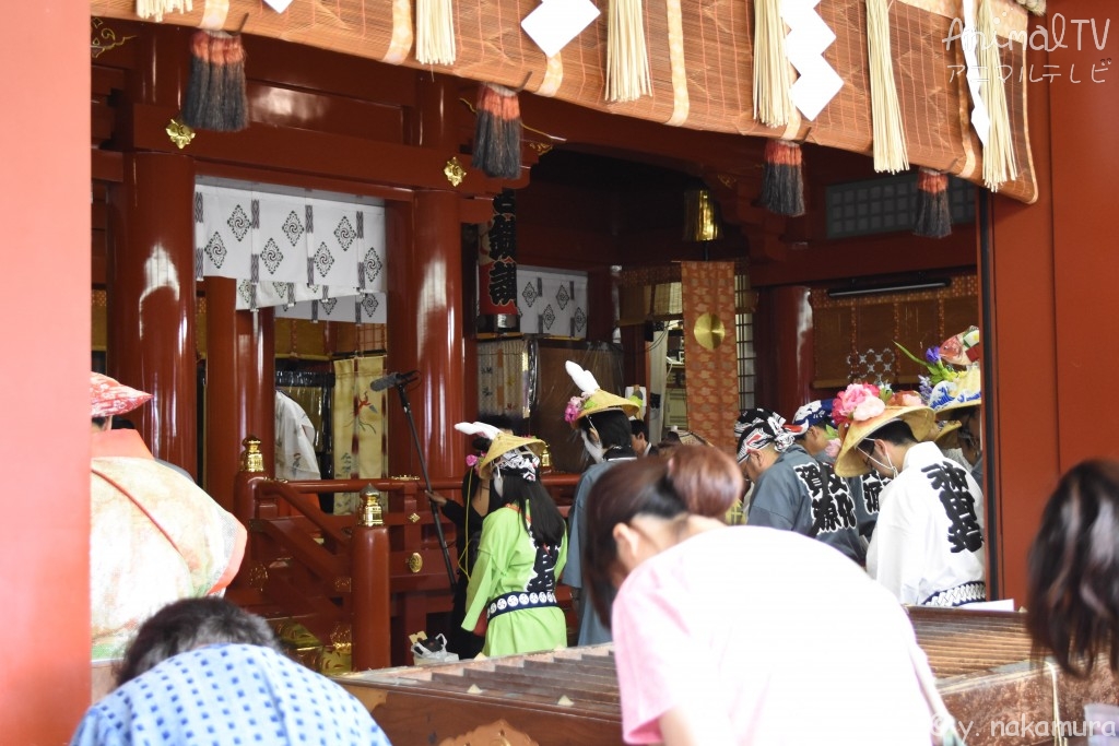 Kanda Myojin-Shine near Akihabara in Tokyo, Japan